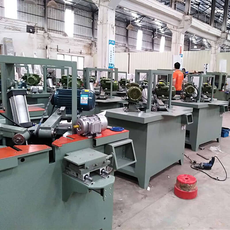 Corner Notching Machine Manufacture Swing Arm Double Blade